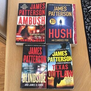 James Patterson Paperback Book Set